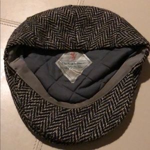Houndstooth driving cap